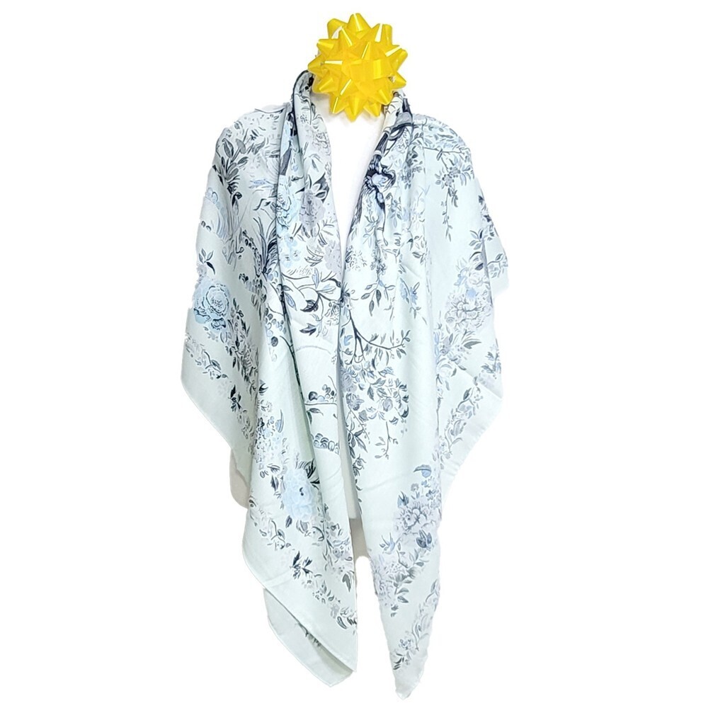 New Silk Cashmere Scarf 50"x50" Large Shawl Wrap S4205